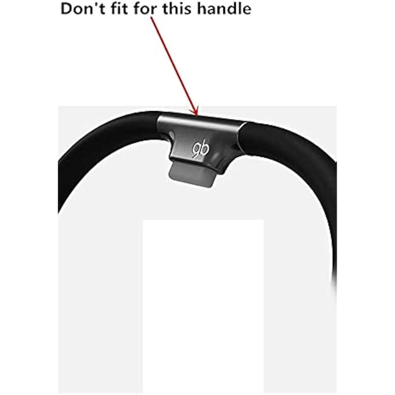 Removable Zipper PU Leather Bumper Handlebar Sleeve for Baby Stroller Dust-Proof Cover Armrest Bumper Protect Case Specifical for Babyzen yoyo (Brown) - Image 5